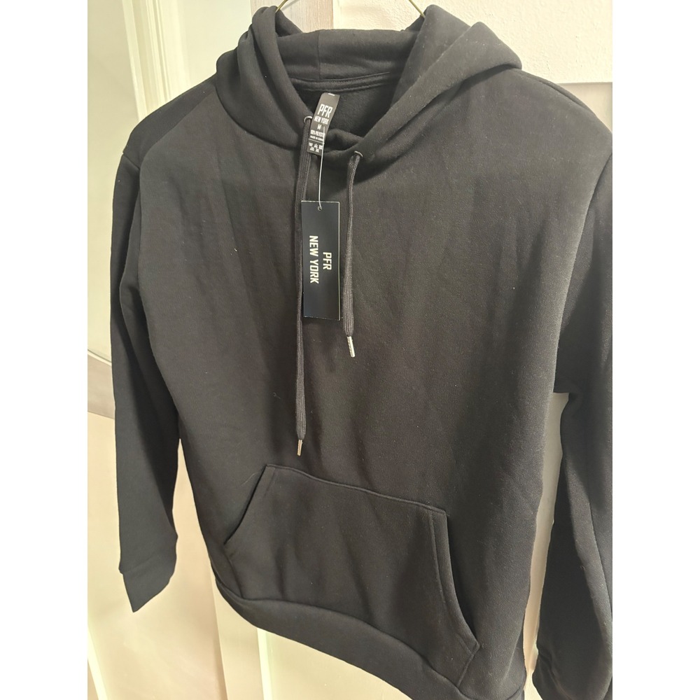 PFR New York CNA Graphic Hoodie‎ Black Long Sleeve Sweatshirt NWT Size Medium